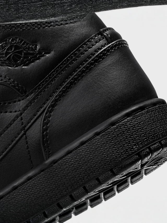 Jordan, Jordan 1 Mid (GS), black, Image 8 of 8