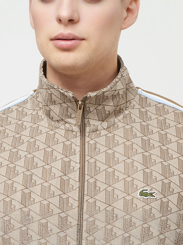 Lacoste, Sweatjacke, brown, Image 3 of 6