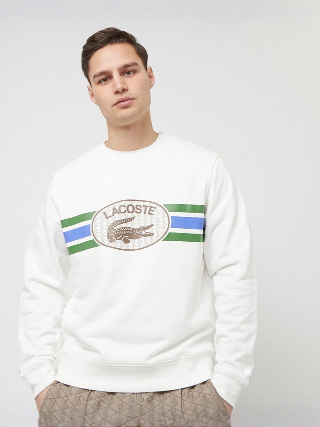 Lacoste, SWEATSHIRTS khaki, biały, Obraz 1 z 5
