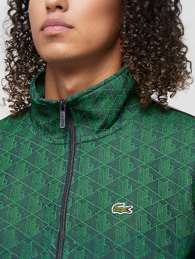 Lacoste, SWEATSHIRT black, green, Image 3 of 6