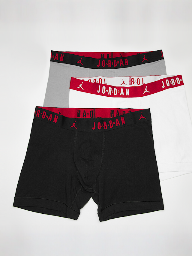 Jordan, 3 PACK - Flight Cotton Core Boxer Brief, multi-colour, Image 1 of 2