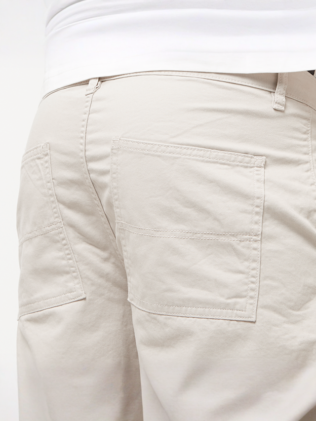 Urban Classics, Organic Skater Chino Shorts, beige, Image 4 of 5