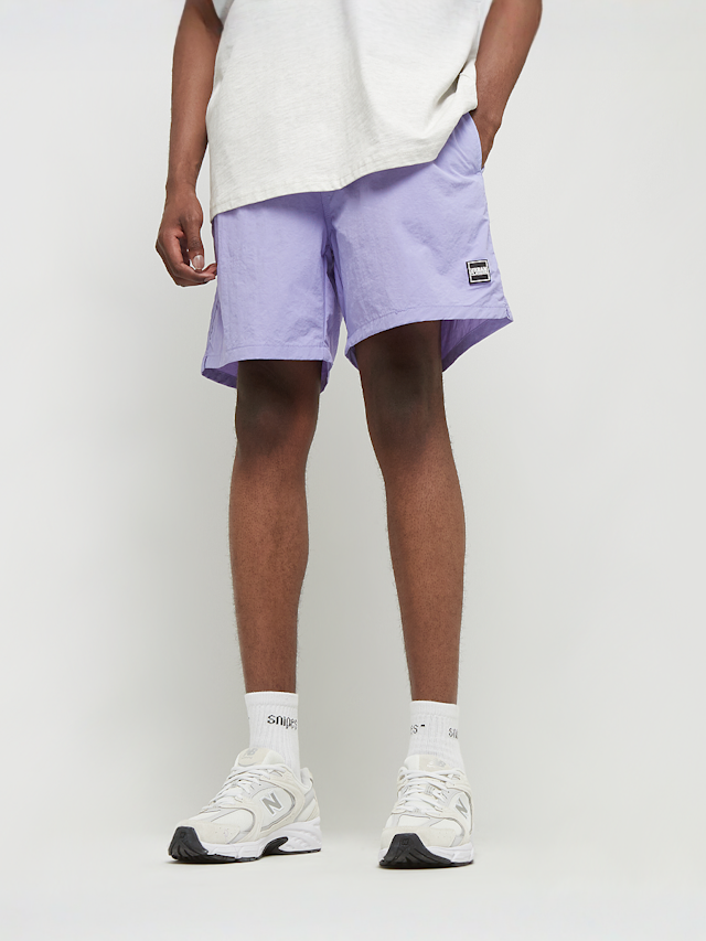 Urban Classics, Block Swim Shorts, purple, Image 1 of 5