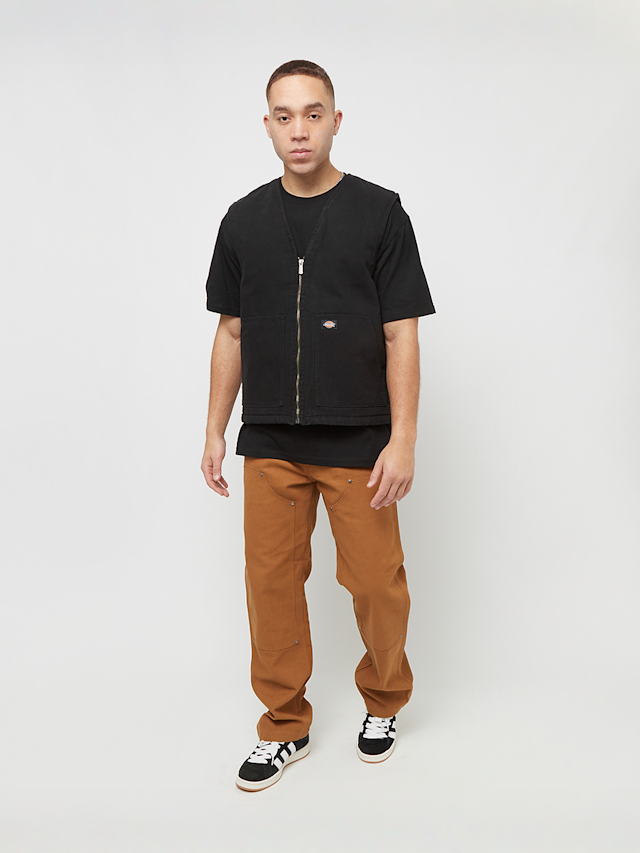 Dickies, Duck Canvas Summer Vest, black, Image 4 of 4