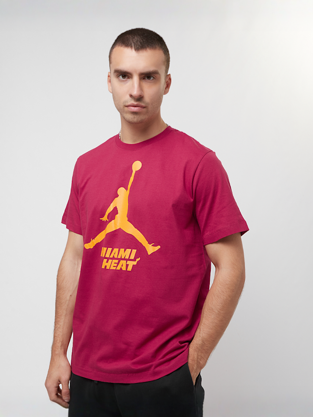 Jordan, Nba Miami Heat Essential T-Shirt, rood, Afbeelding 1 van 4
