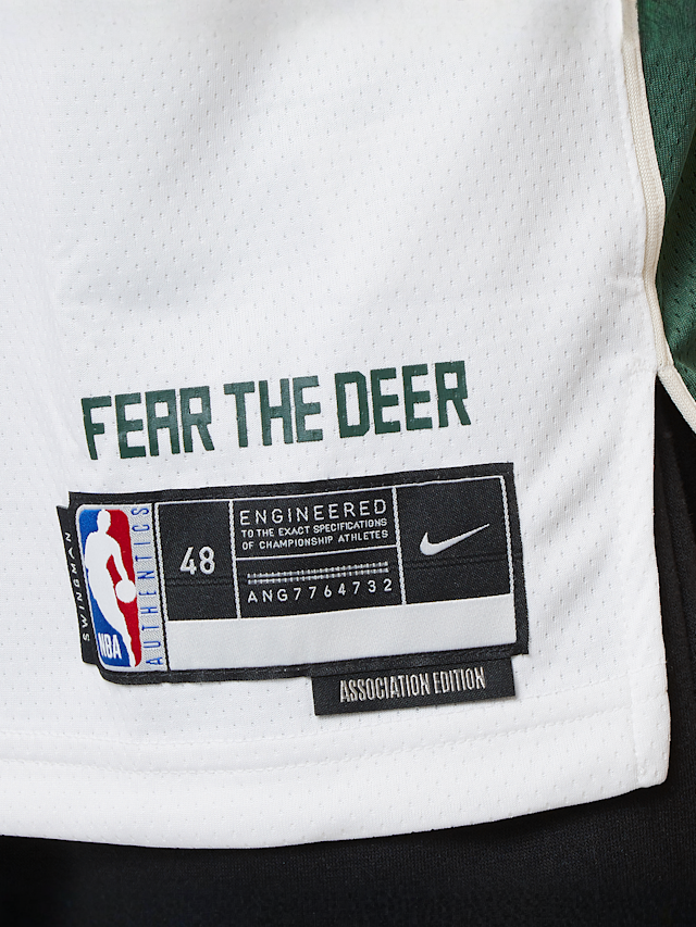 Nike, NBA Antetokounmpo Swingman Jersey, biały, Obraz 4 z 8