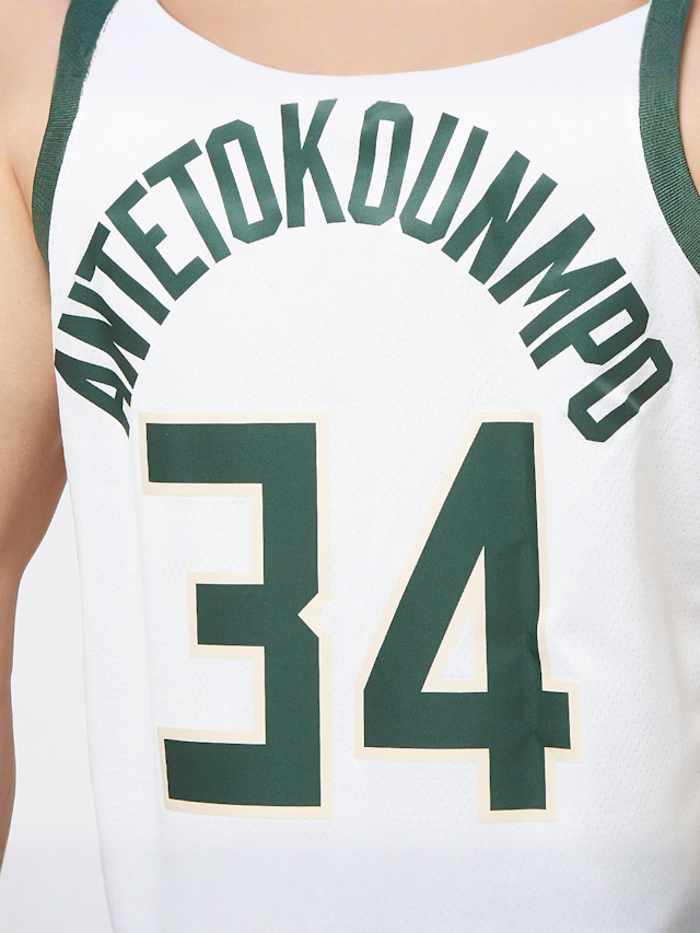 Nike, NBA Antetokounmpo Swingman Jersey, biały, Obraz 7 z 8