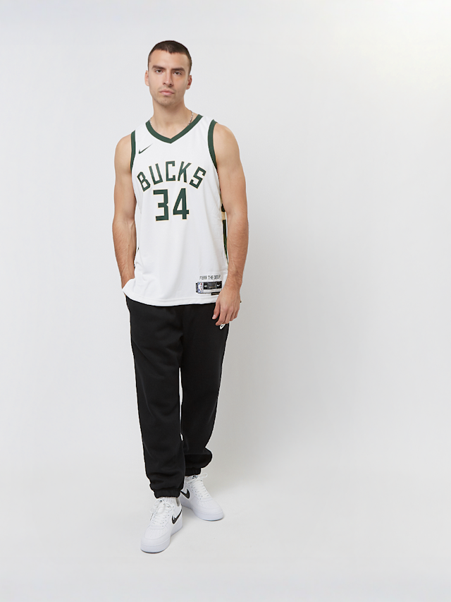 Nike, NBA Antetokounmpo Swingman Jersey, wit, Afbeelding 8 van 8