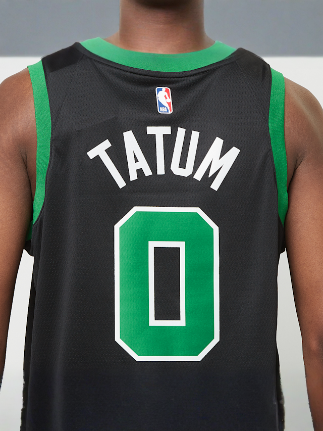 Nike, NBA Boston MNK Dry Fit Jersey Statement 22, zwart, Afbeelding 5 van 6