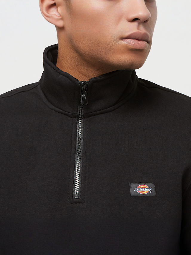 Dickies, Oakport Quarter Zip, black, Image 3 of 4