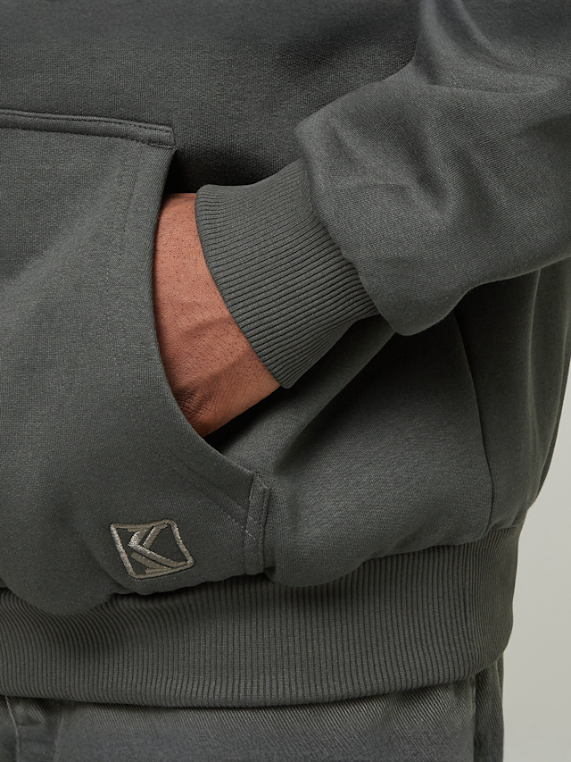 Karl Kani, OG Rhinestone Oversized Hoodie, grijs, Afbeelding 4 van 5