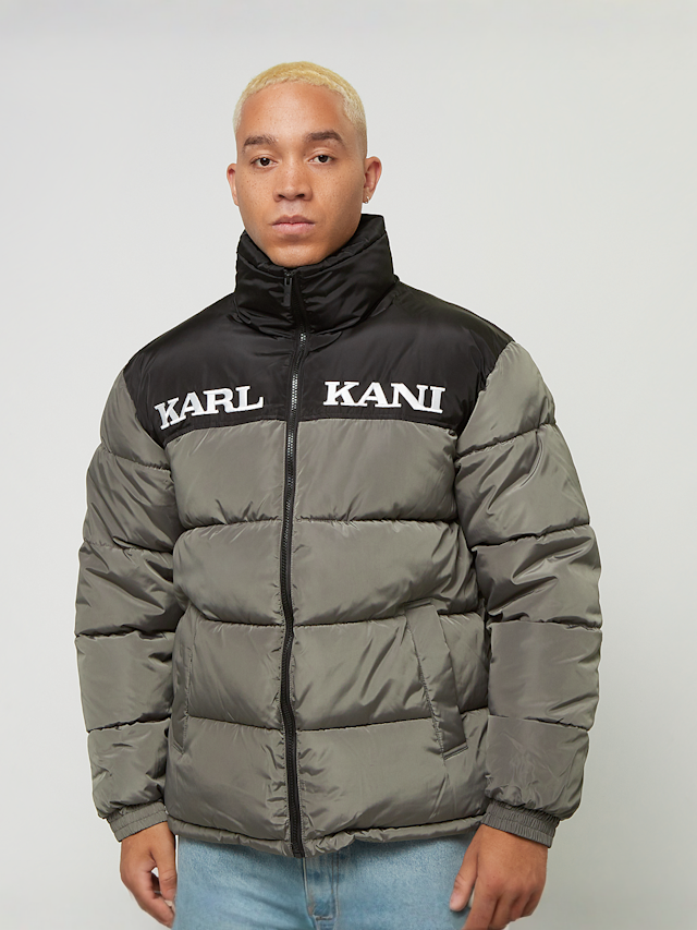 Karl Kani, Retro Essential Puffer Jacket, grey, Image 1 of 4