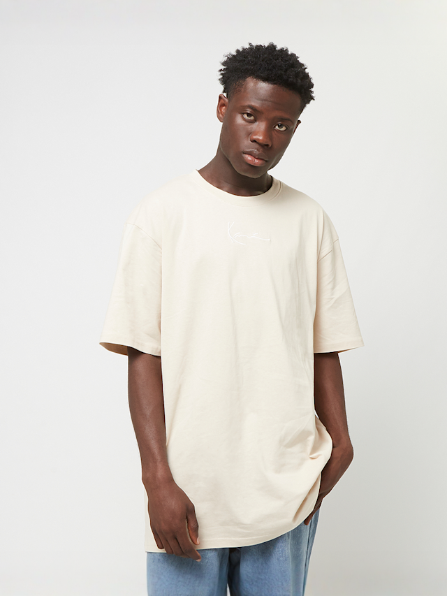 Karl Kani, Small Signature Essential Tee, beige, Afbeelding 1 van 4