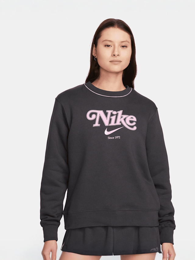 Nike, Sportswear Fleece Crew EF, grijs, Afbeelding 1 van 4