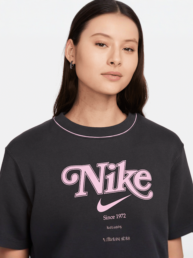 Nike, Sportswear Fleece Crew EF, grijs, Afbeelding 3 van 4