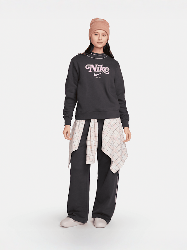 Nike, Sportswear Fleece Crew EF, grijs, Afbeelding 4 van 4