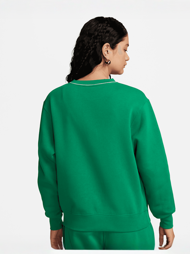 Nike, Sportswear Fleece Crew EF, groen, Afbeelding 2 van 4