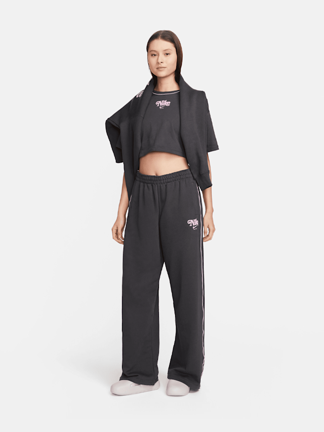 Nike, Sportswear Fleece Straight Pant, grijs, Afbeelding 5 van 5