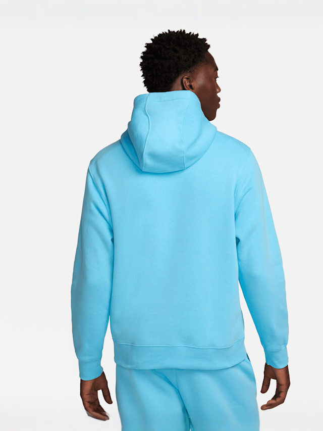 Nike, Sportswear Club Fleece Hoodie, blue, Image 2 of 6