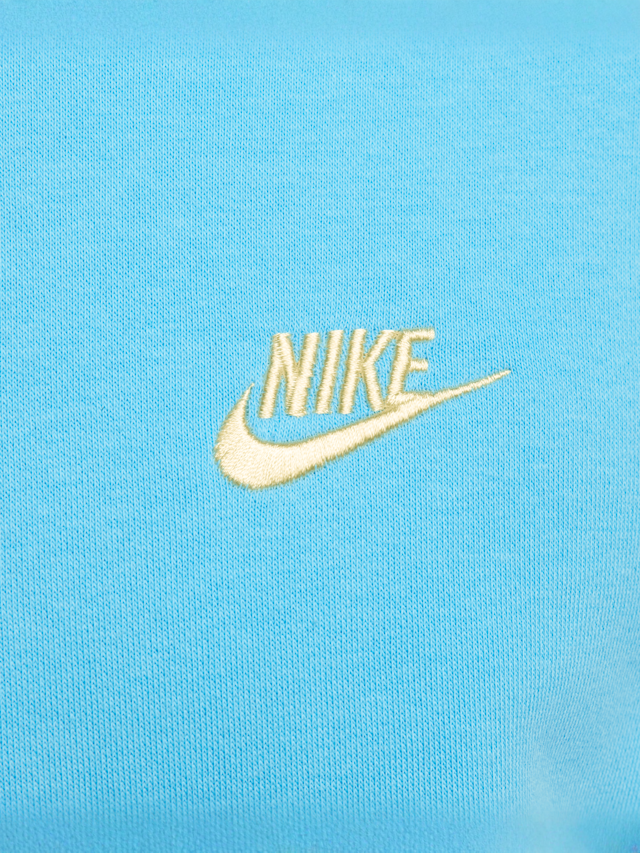 Nike, Sportswear Club Fleece Hoodie, blue, Image 4 of 6