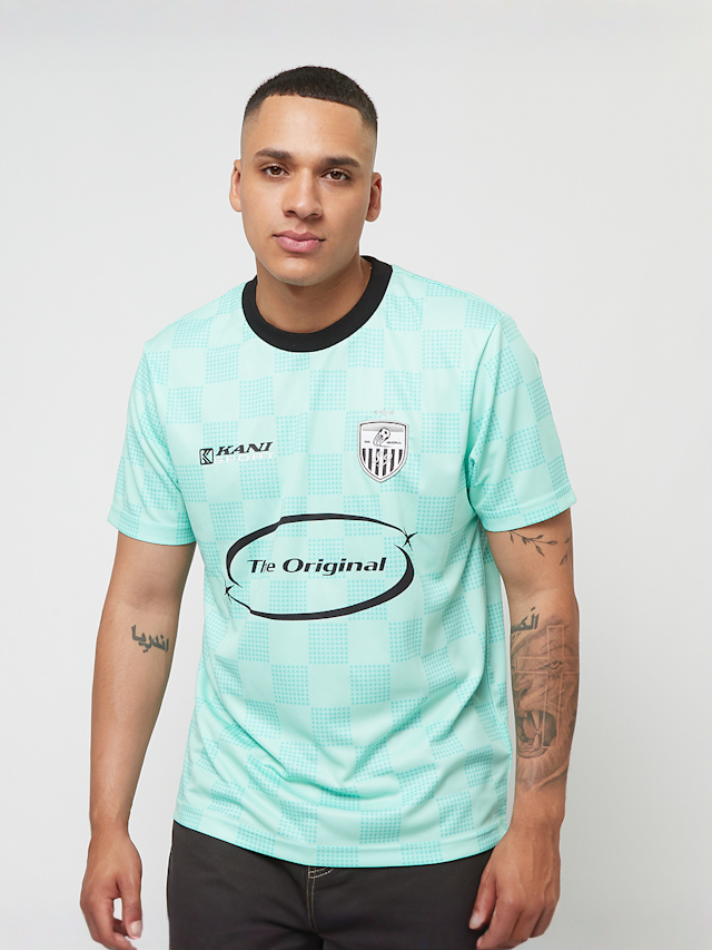 Karl Kani, OG Sport Star Check Trikot, turquoise, Image 1 of 4