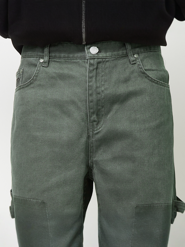 Karl Kani, Og Washed Carpenter Pants, green, Image 3 of 5
