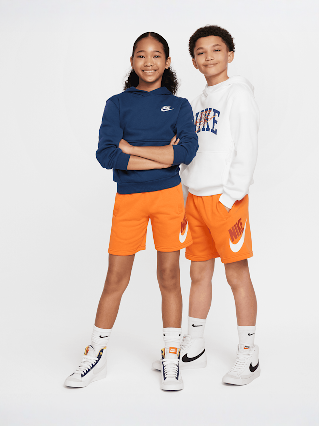 Nike  , Sportswear Club Fleece French-Terry Shorts, orange, Image 5 of 5