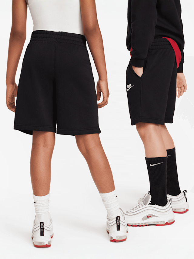 Nike, Sportswear Club Fleece French-Terry-Shorts, zwart, Afbeelding 2 van 7