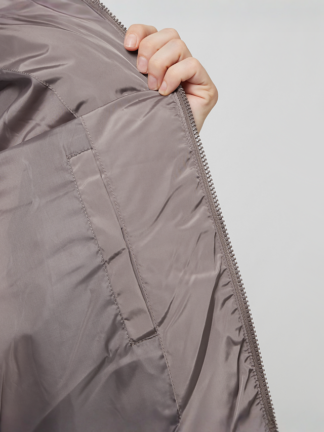 Karl Kani, Retro Essential Puffer Jacket, brown, Image 4 of 5