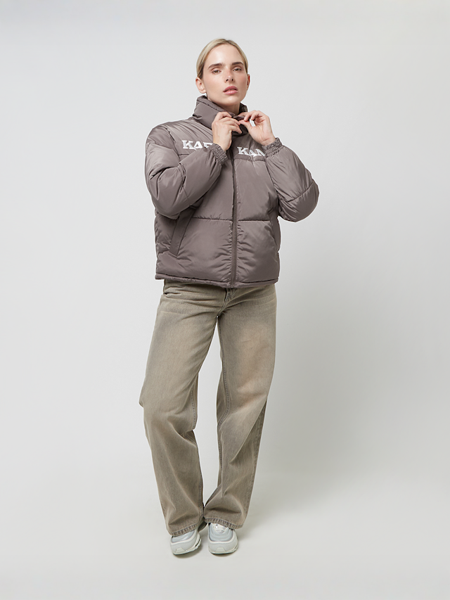 Karl Kani, Retro Essential Puffer Jacket, brown, Image 5 of 5