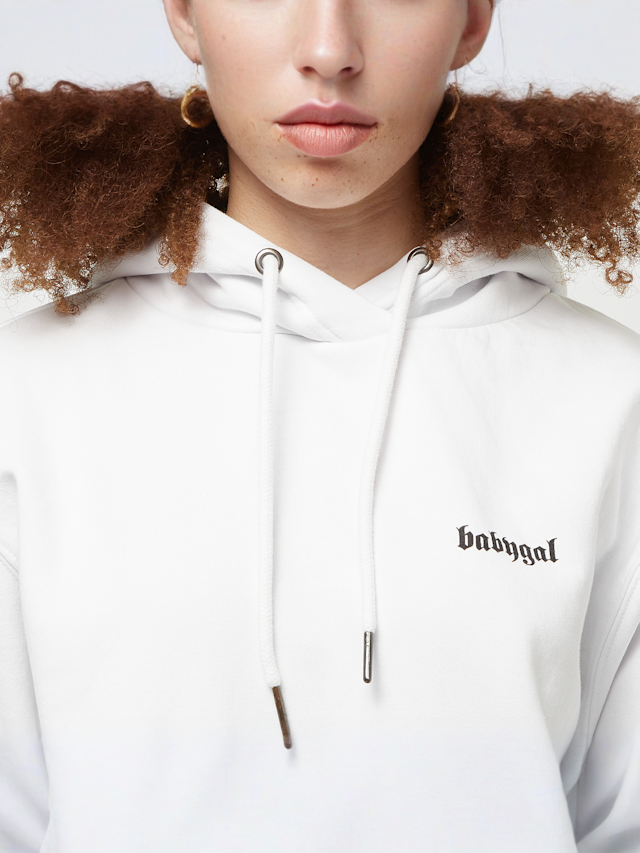 Miss Tee, Babygal Hoody, wit, Afbeelding 3 van 5