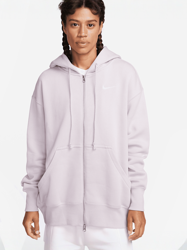 Nike, Sportswear Phoenix Fleece Oversize Hoodie, fioletowy, Obraz 1 z 9