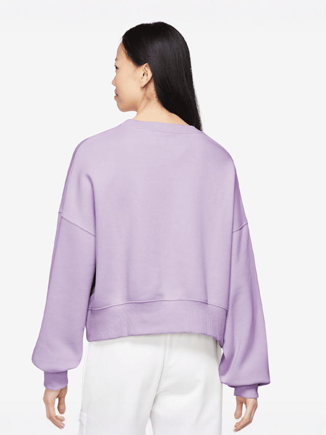 Nike, Sportswear Phoenix Fleece Oversize Sweatshirt, purple, Image 2 of 3