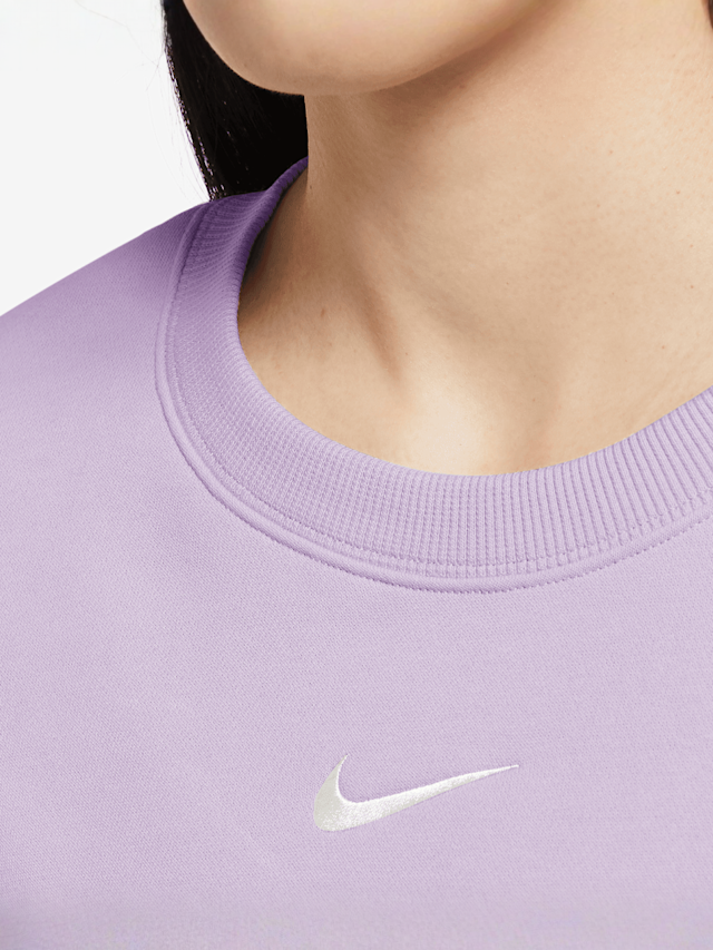 Nike, Sportswear Phoenix Fleece Oversize Sweatshirt, purple, Image 3 of 3