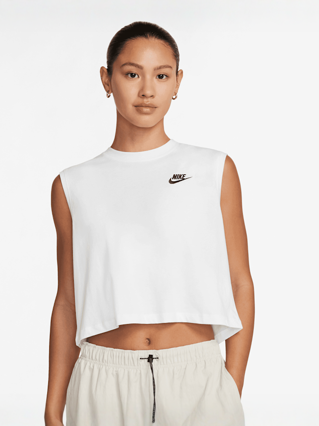 Nike  , Sportswear Club Crop Sleeve, white, Image 1 of 3