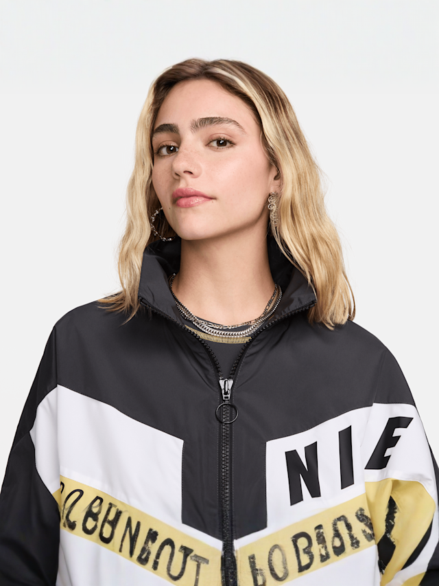 Nike, Sportswear Woven Jacket, zwart, Afbeelding 3 van 7