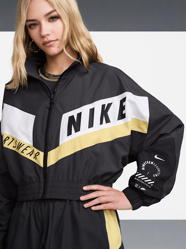 Nike, Sportswear Woven Jacket, black, Image 5 of 7
