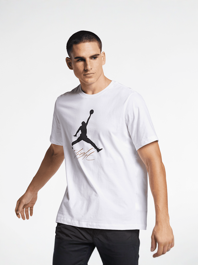 Jordan, Jumpman Flight High Brand Read Tee, wit, Afbeelding 1 van 4