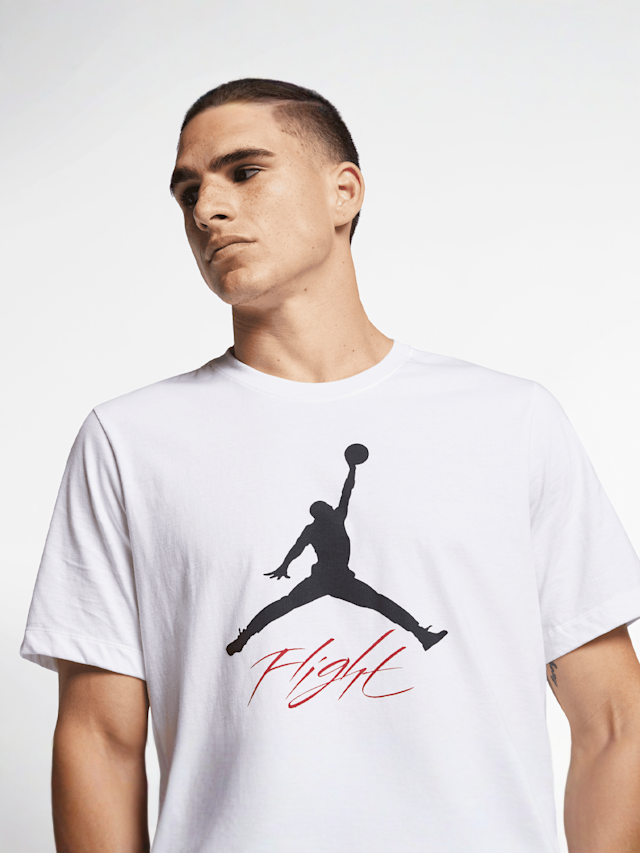 Jordan, Jumpman Flight High Brand Read Tee, white, Image 3 of 4