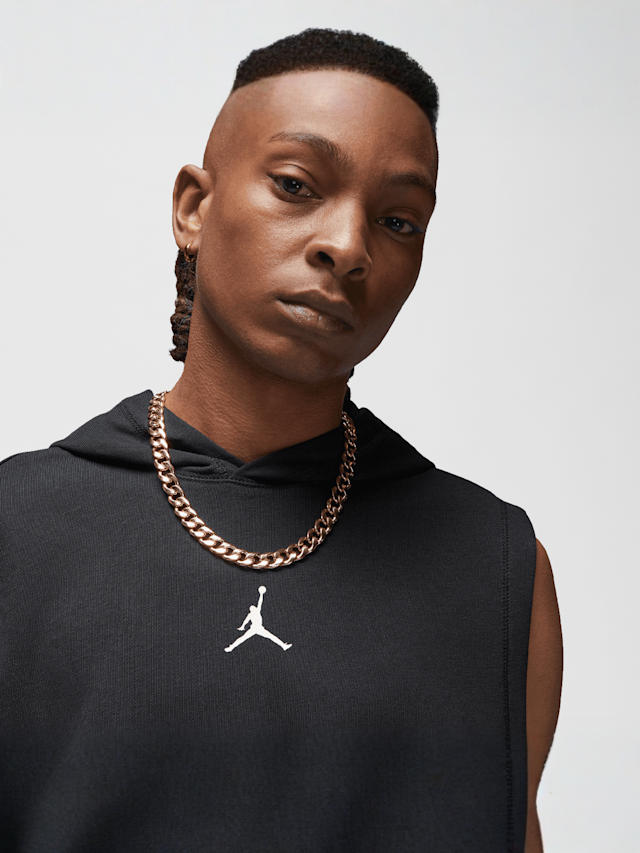 Jordan, Dri-Fit Sport Fleece Sleeveless Pullover, czarny, Obraz 3 z 8