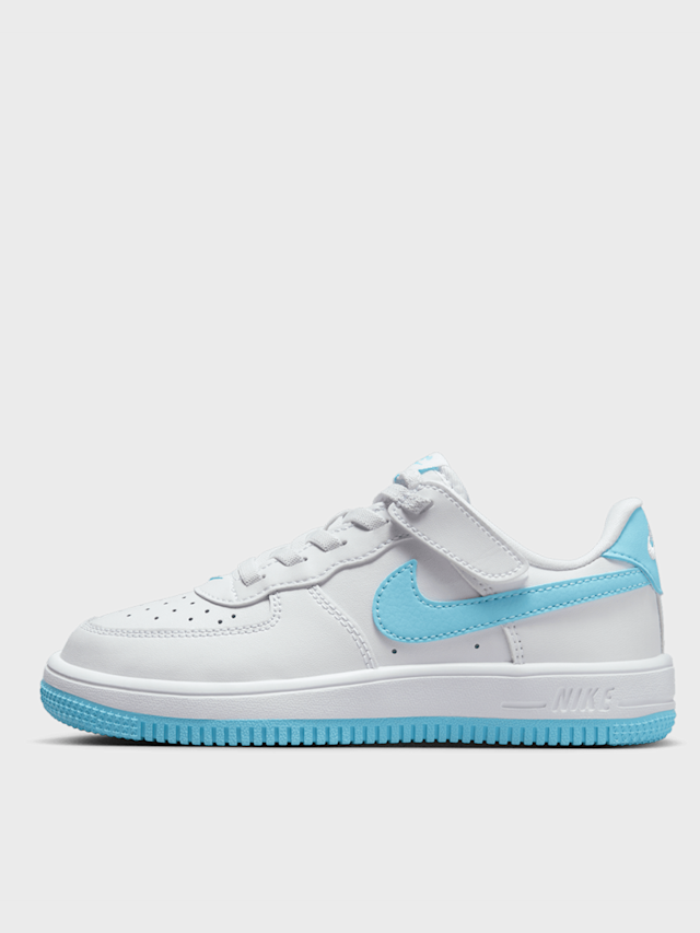 Nike, Force 1 Low EasyOn (PS), white, Image 1 of 8
