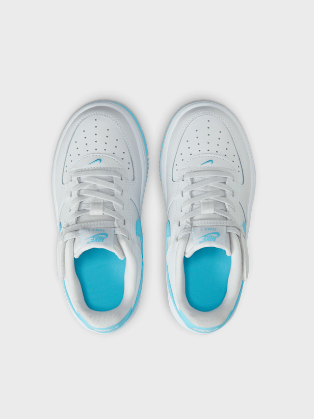 Nike, Force 1 Low EasyOn (PS), white, Image 6 of 8