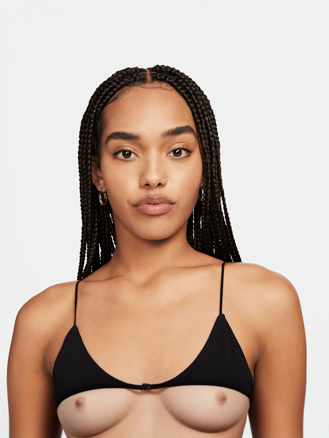 Nike, Sportswear Chill Knit Cami-Bodysuit, zwart, Afbeelding 3 van 5