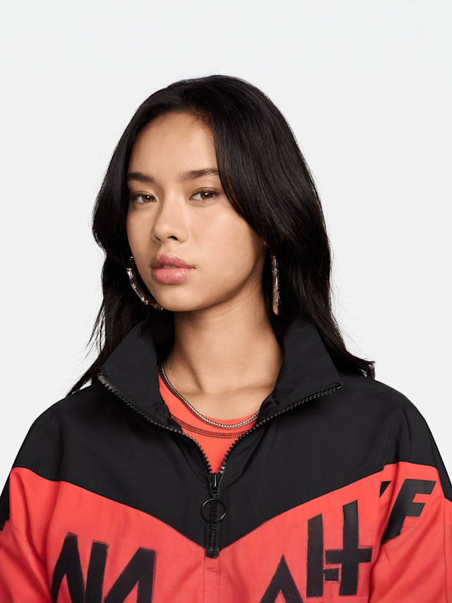 Nike, Sportswear Woven Jacket, red, Image 3 of 7