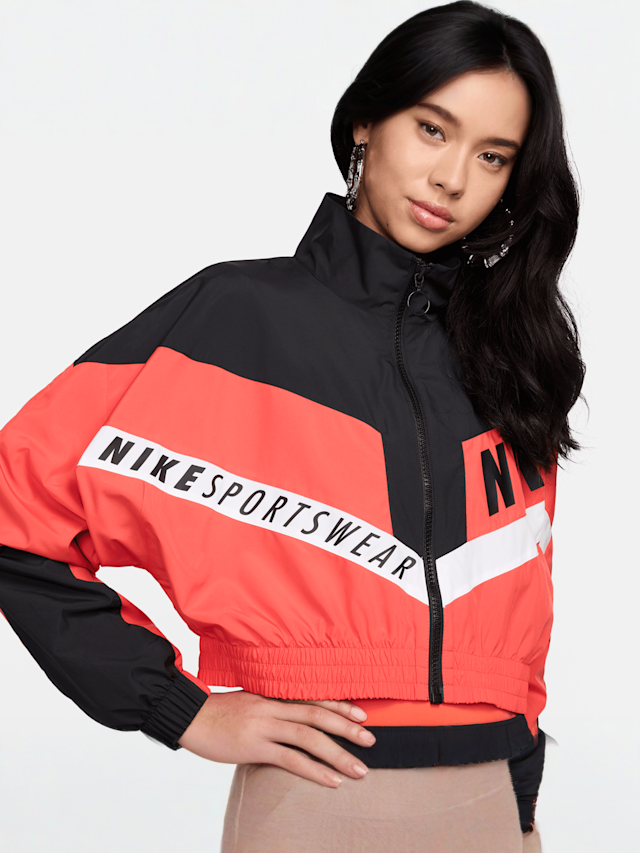 Nike, Sportswear Woven Jacket, red, Image 4 of 7
