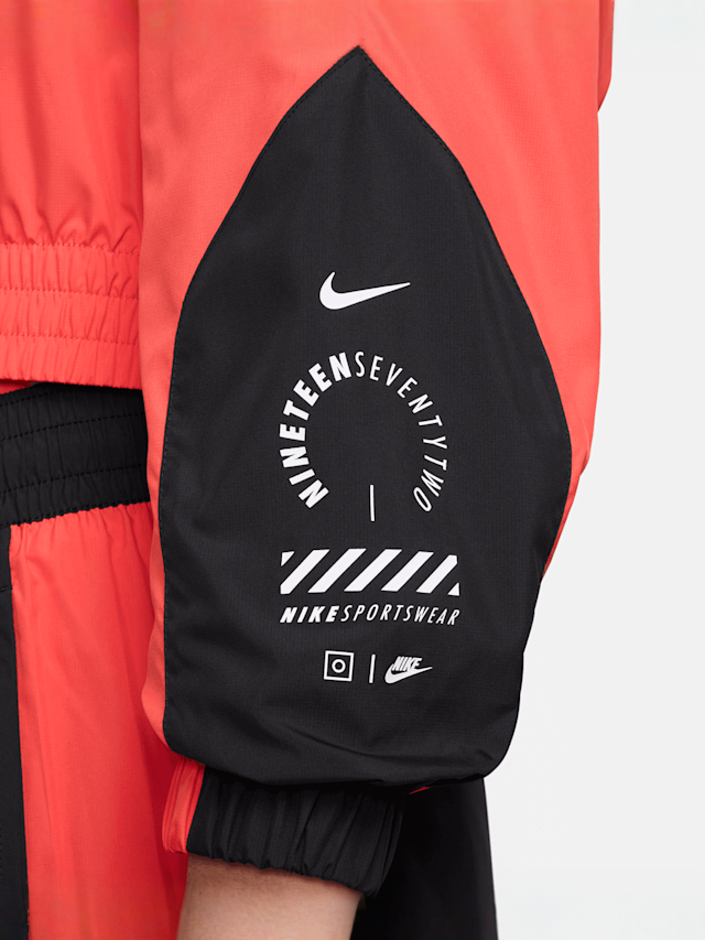 Nike, Sportswear Woven Jacket, red, Image 6 of 7