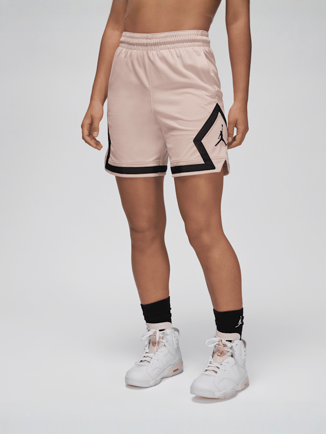 Jordan, Dri-FIT Sport Diamond Shorts, white, Image 1 of 6