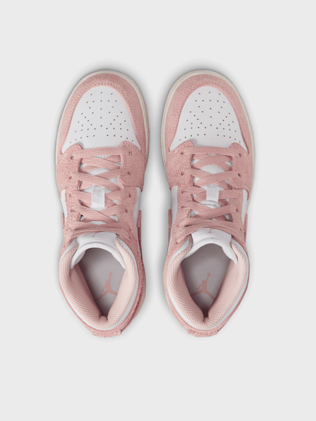 Jordan, Air Jordan 1 Mid SE (GS), Pink, Image 6 of 8