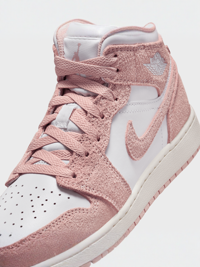 Jordan, Air Jordan 1 Mid SE (GS), lichtroze, Afbeelding 7 van 8