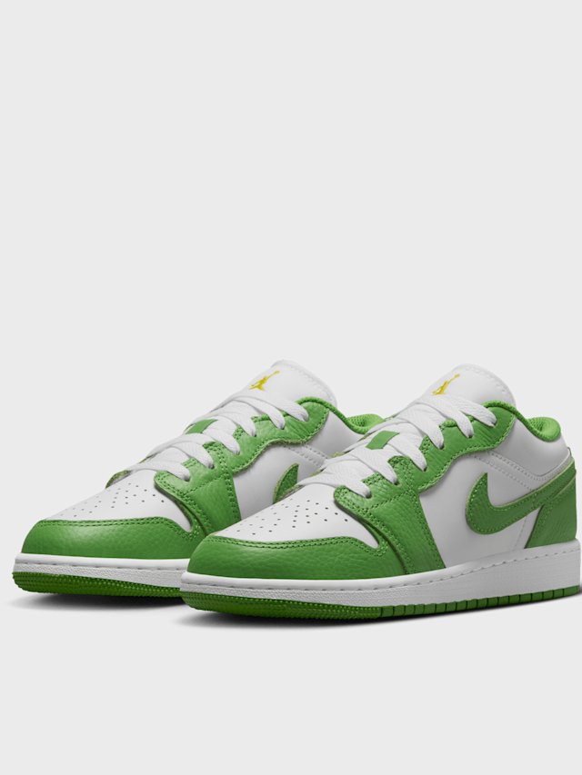 Jordan, Air Jordan 1 Low SE BG (GS), green, Image 4 of 8